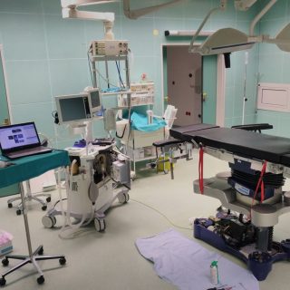 Annual service of several different devices in Nova Bila Hospital 2